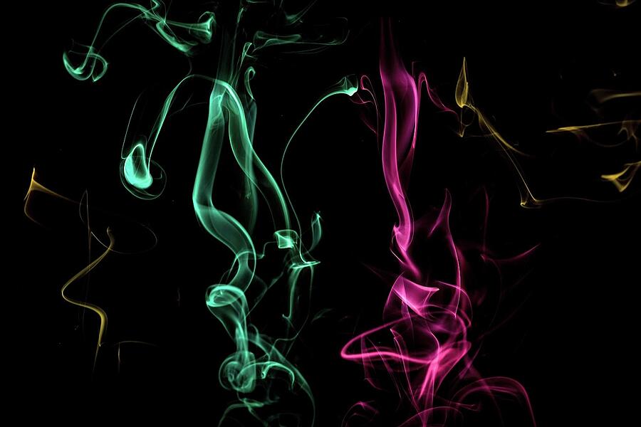 Smoke Photograph - Galactic by Jaminet Rivera