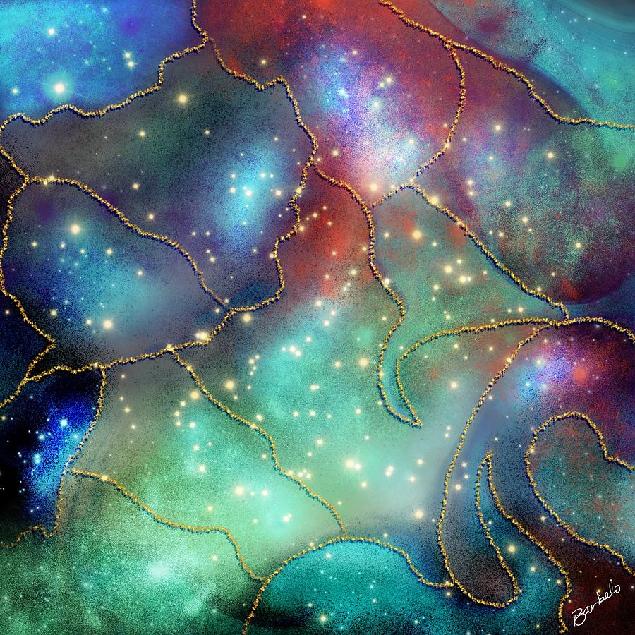 Galactic Mapping Digital Art by Barbelo Creations | Pixels