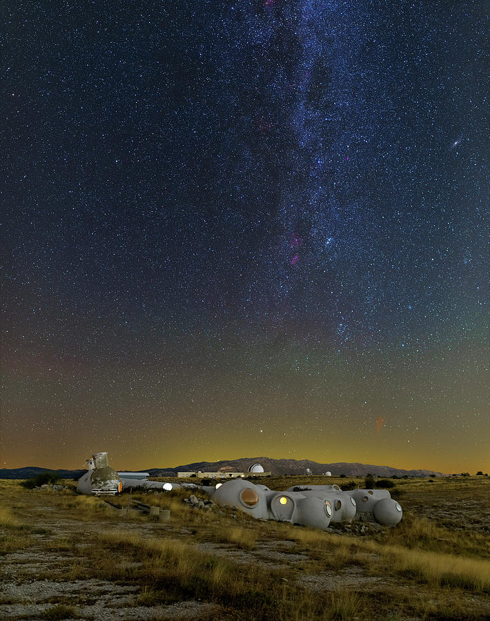Galactic Outpost Photograph by Ralf Rohner