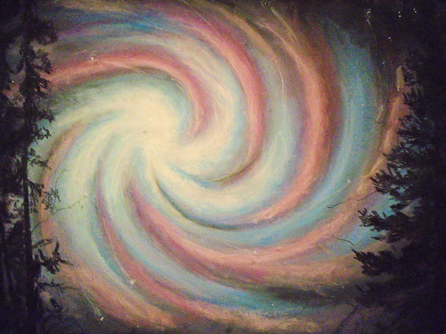 Galaxies Unite Painting by Jen Shearer