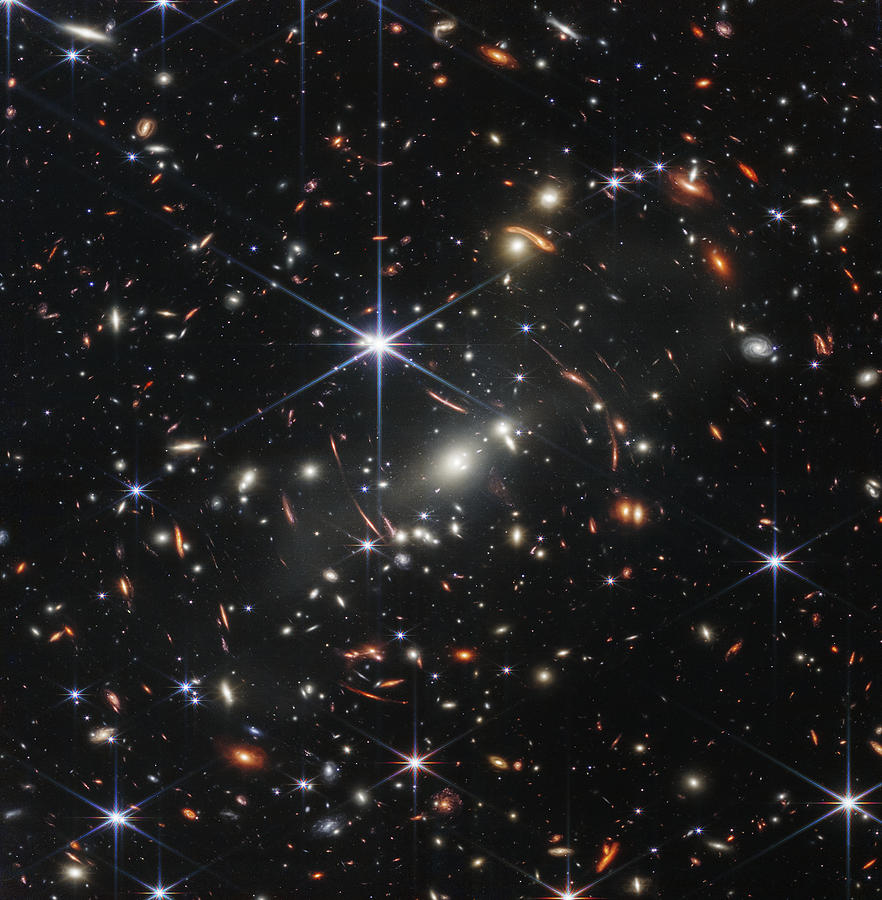 Galaxy Cluster SMACS 0723-73 Photograph by Mark Madere