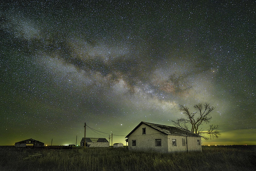 Galaxy Farm Photograph by James Clinich