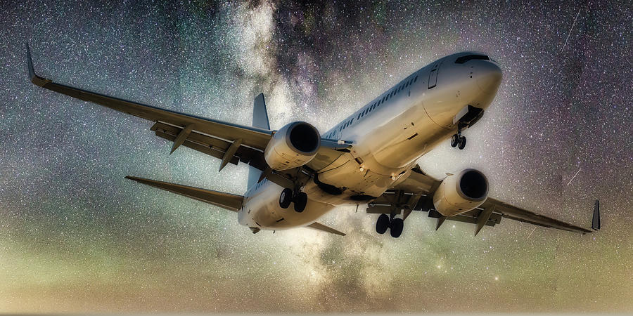 Galaxy Flight Digital Art by Gary Baird