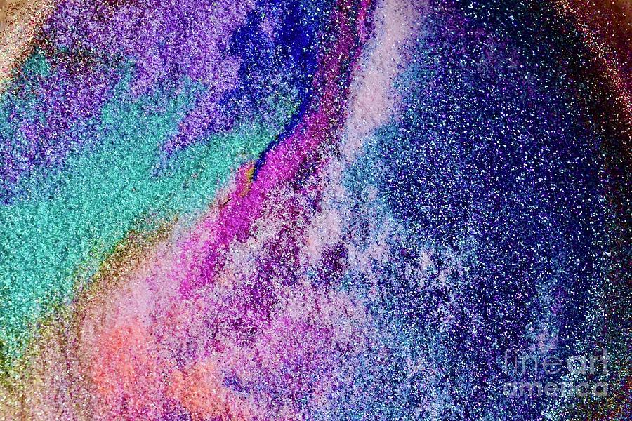 Galaxy Glitter Photograph by M West