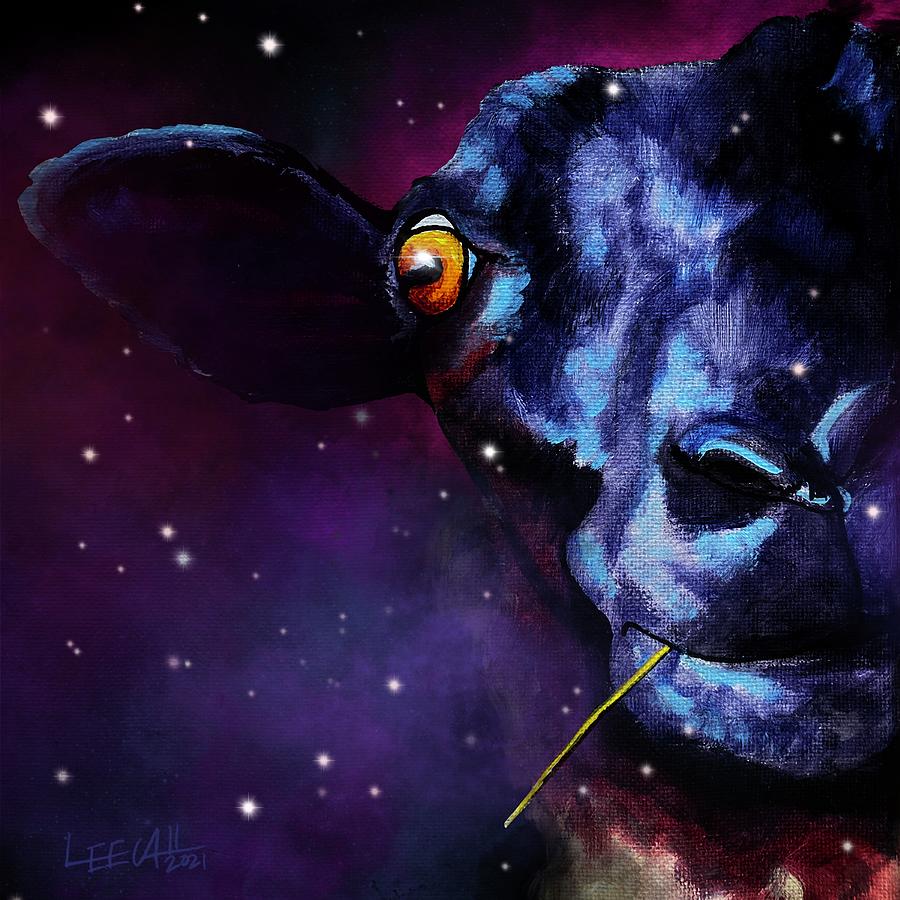 Galaxy Hailey Painting by DawgPainter