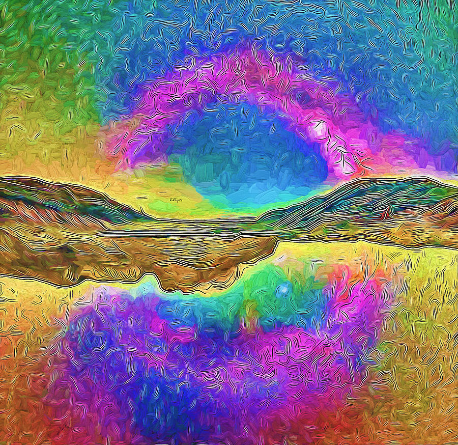 Galaxy Impressum Painting