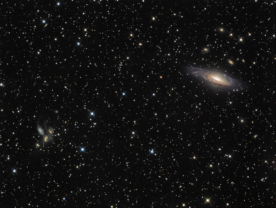 Galaxy in the constellation Pegasus Photograph by Manfred_Konrad