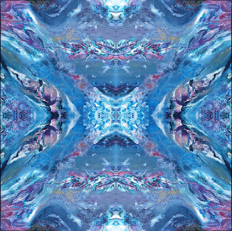 Galaxy - Kaleidoscope 1  Digital Art by Themayart