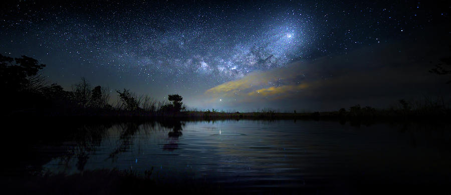 Galaxy Pond Photograph by Mark Andrew Thomas