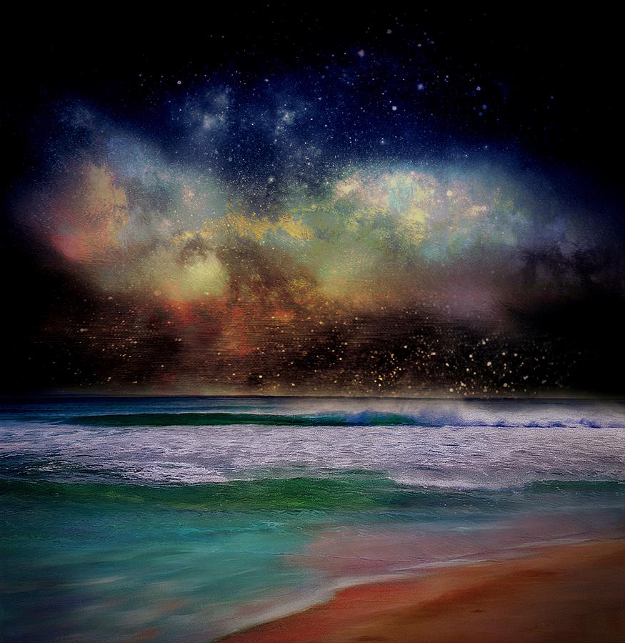 Galaxy Waves # 45 Digital Art by Don DePaola