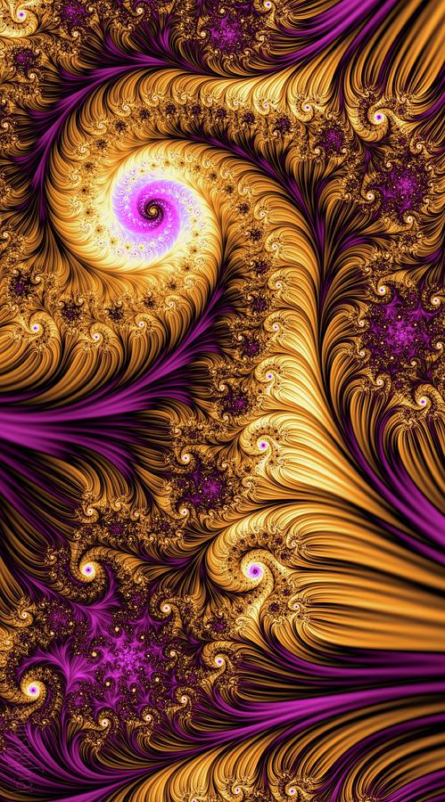 Galaxy Wormhole 2 Digital Art by Leigh Smith - Fine Art America