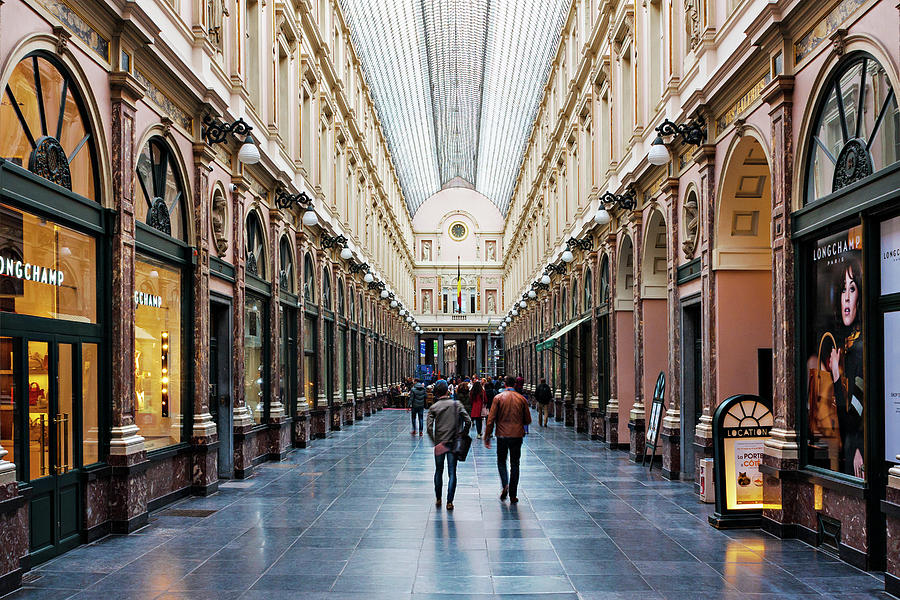 Architecture Photograph - Galeries Royales Saint-Hubert by Barry O Carroll
