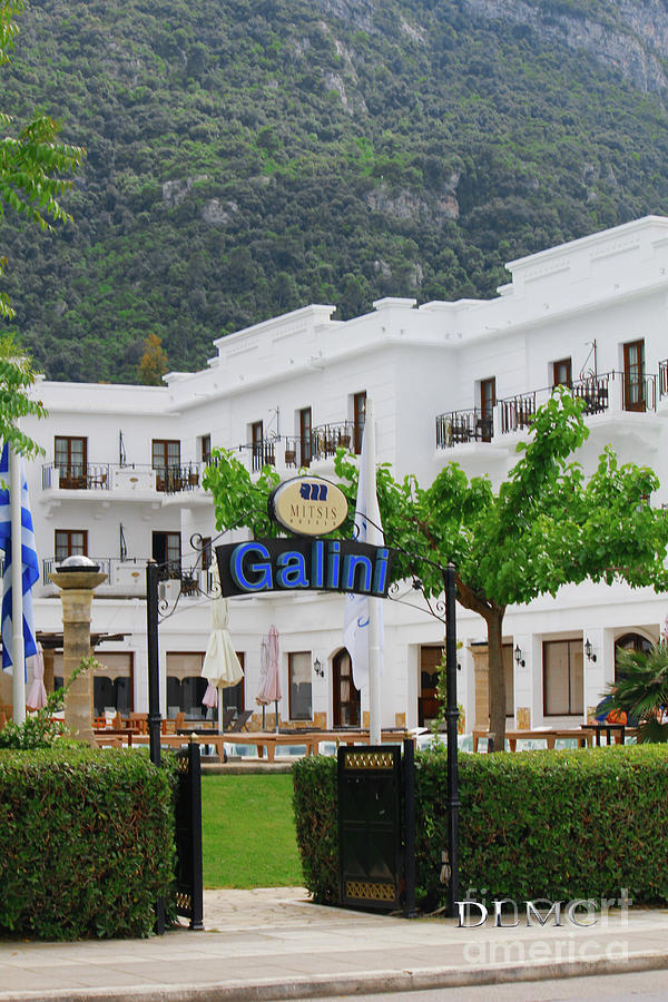 Galini Hotel Photograph by Donna L Munro
