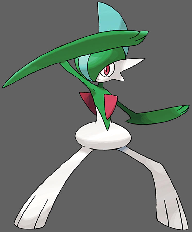 Gallade Chibi Trending Anime Manga Chibi Sticker Digital Art by Phai ...