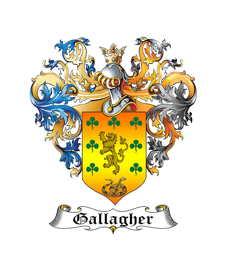 Gallagher Family Crest Photograph by Cathal Devlin - Pixels