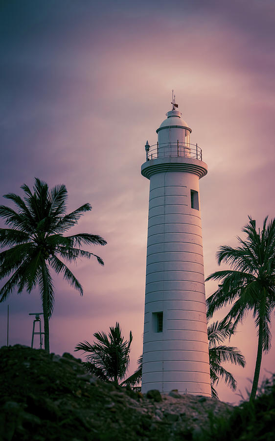 Galle Lighthouse Evening Sunset Colors Photography Photograph