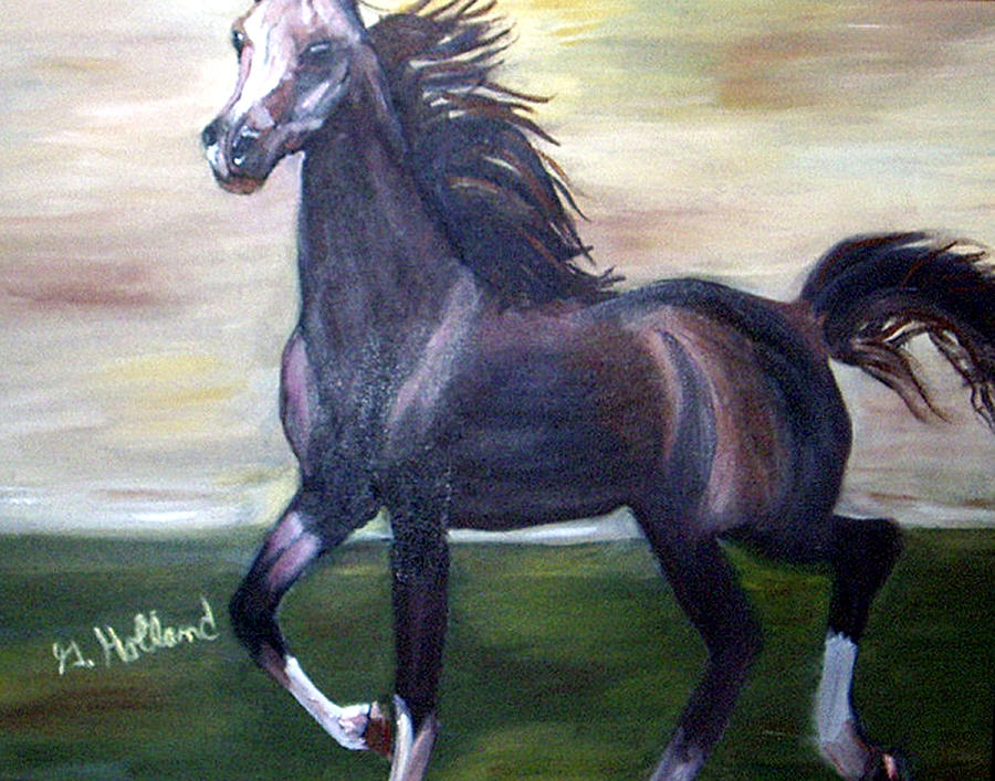 Gallop Painting by Genevieve Holland