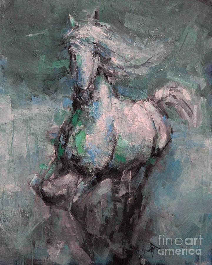 Galloping Ghost Painting by Dan Campbell