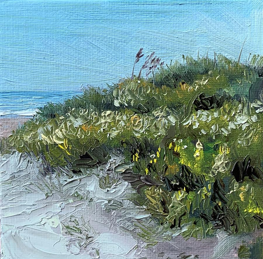 Galveston Dunes Painting by Melissa Torres