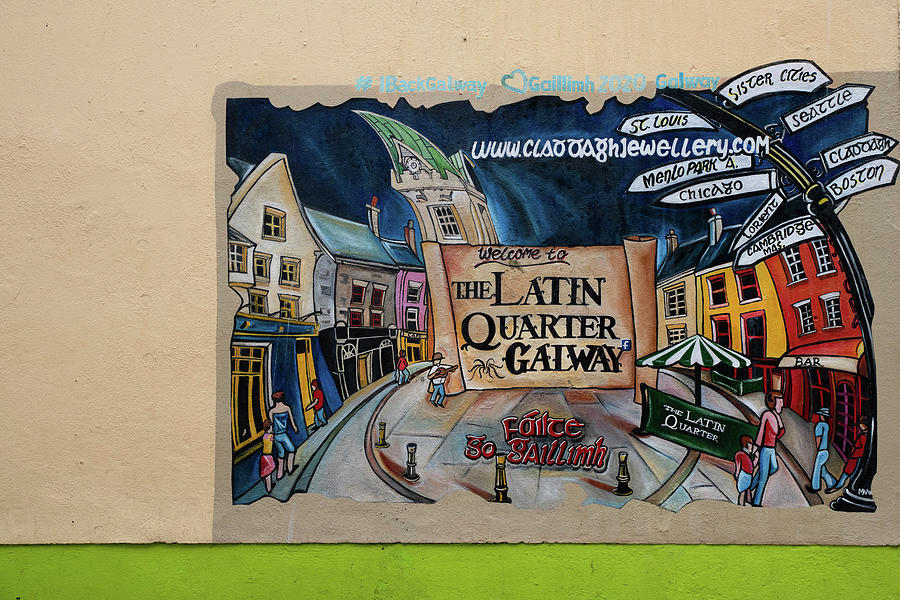 Galway Mural Photograph