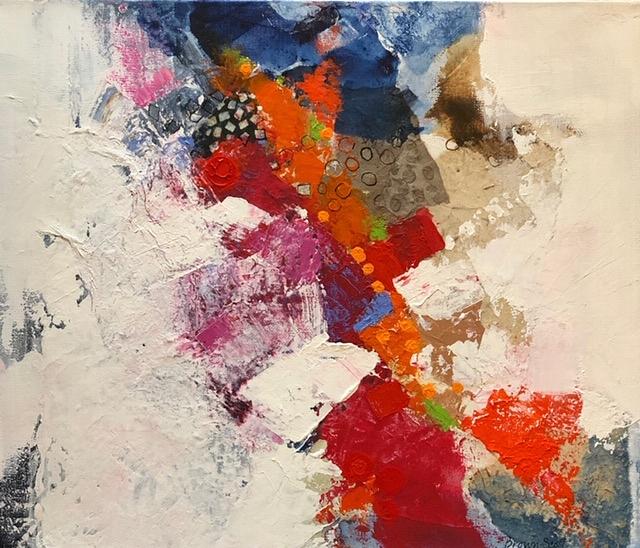 Game Night Mixed Media by Jo Ann Brown-Scott Game Night Mixed Media by Jo Ann Brown-Scott