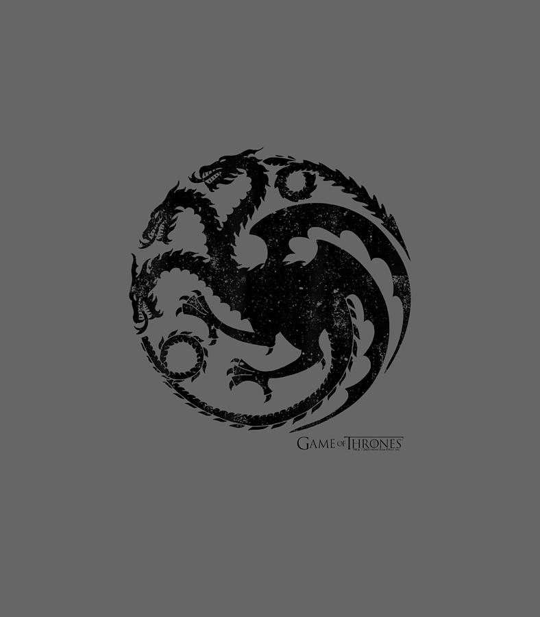 Game Of Thrones Targaryen Dragon Sigil christmas p Digital Art by Shi Kacie