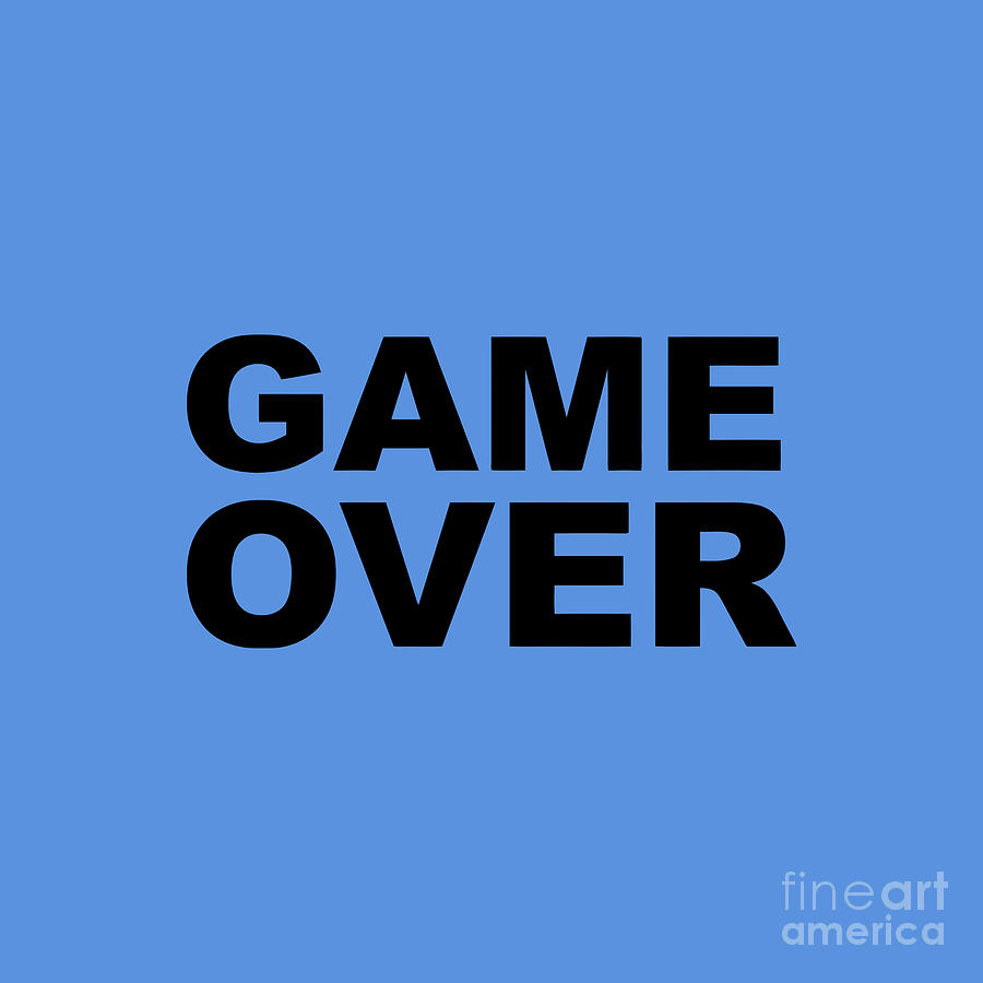 Game Over Drawing by Citra Utami - Fine Art America
