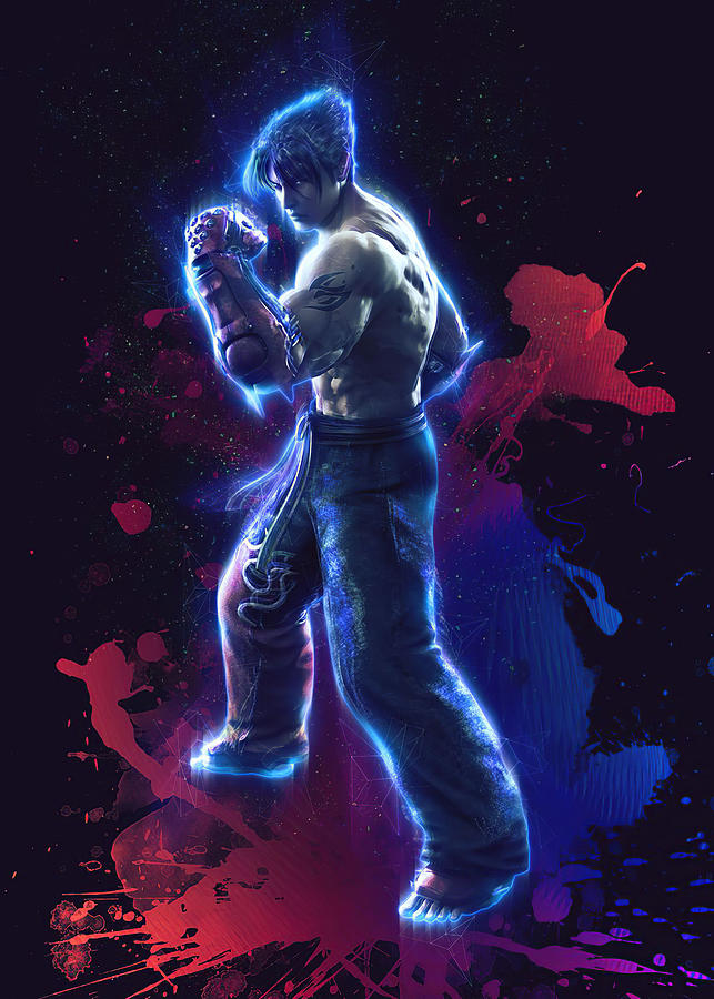 Game Tekken Jin Kazama Tekken Renegade Digital Art by Cheadle Bell