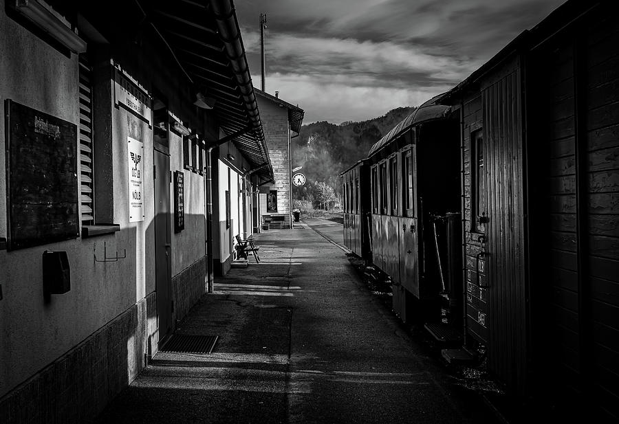 Gaming Train Station Photograph by Andrew Matwijec