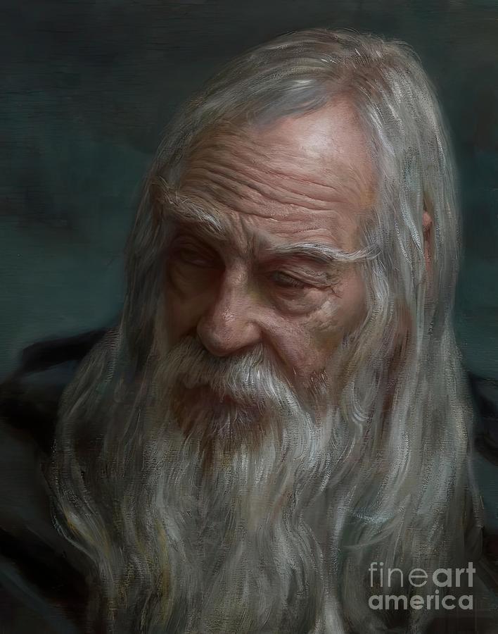 Gandalf Lord Of The Rings Painting By Tokyo Clinder - Fine Art America