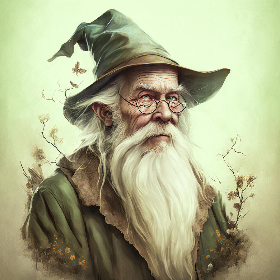 Gandalf Digital Art by Robert Knight