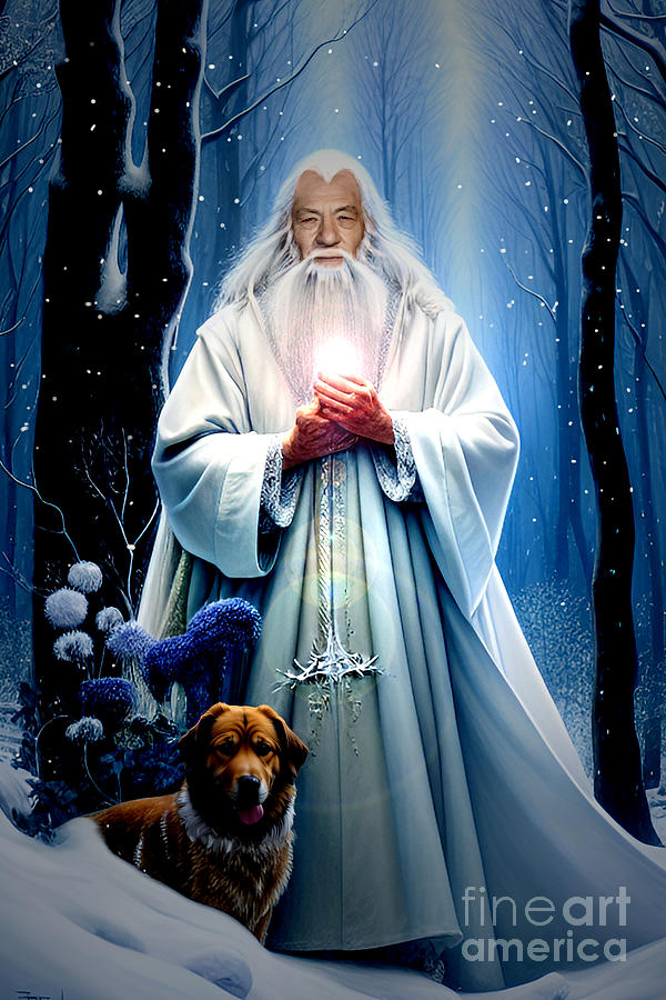 Gandalf the White Digital Art by Catherine Gauldin - Fine Art America