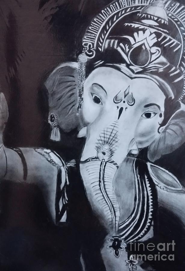 Ganesh Ji 3d, drawing, lord, god, HD phone wallpaper | Peakpx-saigonsouth.com.vn