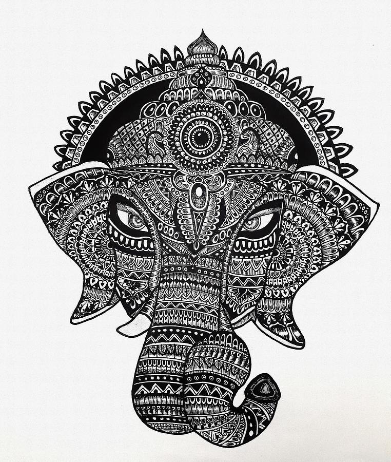 Ganesha Drawing Images – Browse 31,449 Stock Photos, Vectors, and Video |  Adobe Stock
