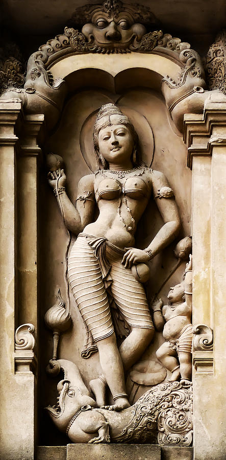Ganga Devi Statue Photograph by Weston Westmoreland