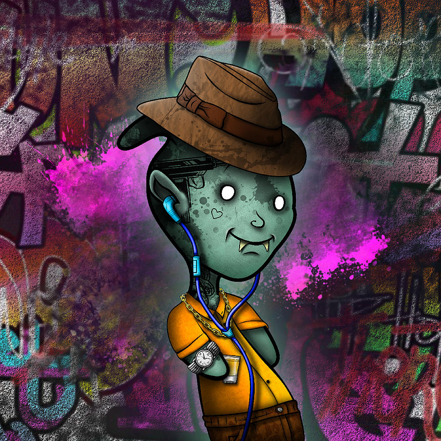 Gangster Ghost 63 Digital Art by Andy and Michelle's - Fine Art America