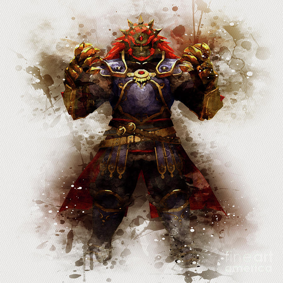 Ganon Painting By Kun Funny - Fine Art America