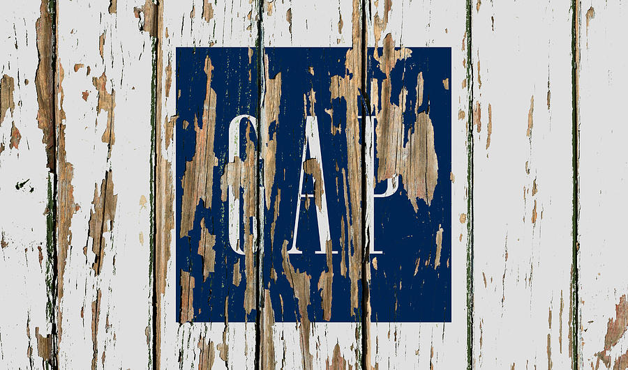 Gap Vintage Logo on Old Wall Mixed Media by Design Turnpike - Fine Art ...