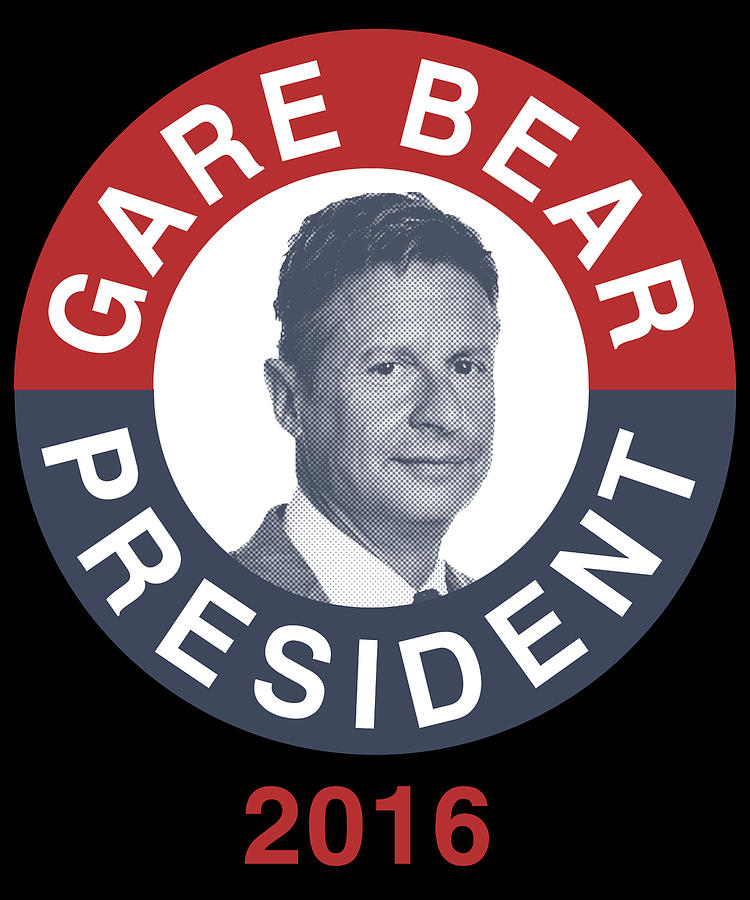 Gar Bear Gary Johnson Digital Art by Flippin Sweet Gear