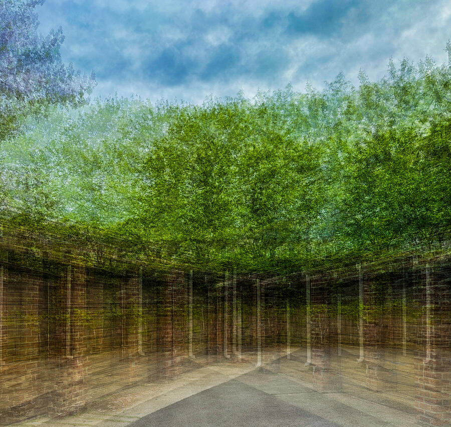Garage Doors in Half Round Photograph by Cate Franklyn Garage Doors in Half Round Photograph by Cate Franklyn