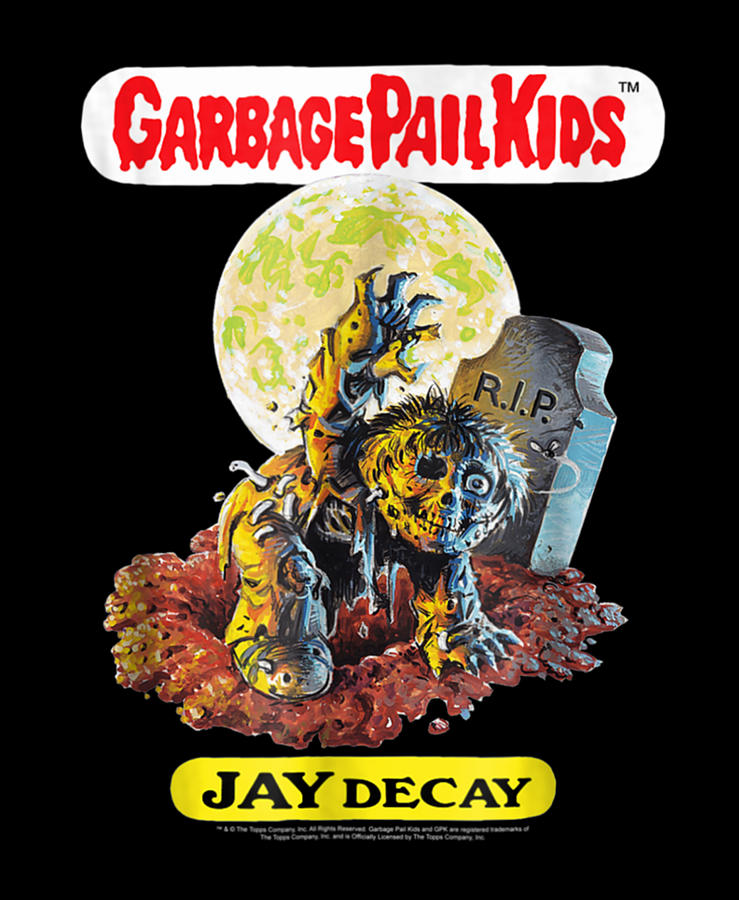 Garbage Pail Kids Jay Decay by Robbie Hintz