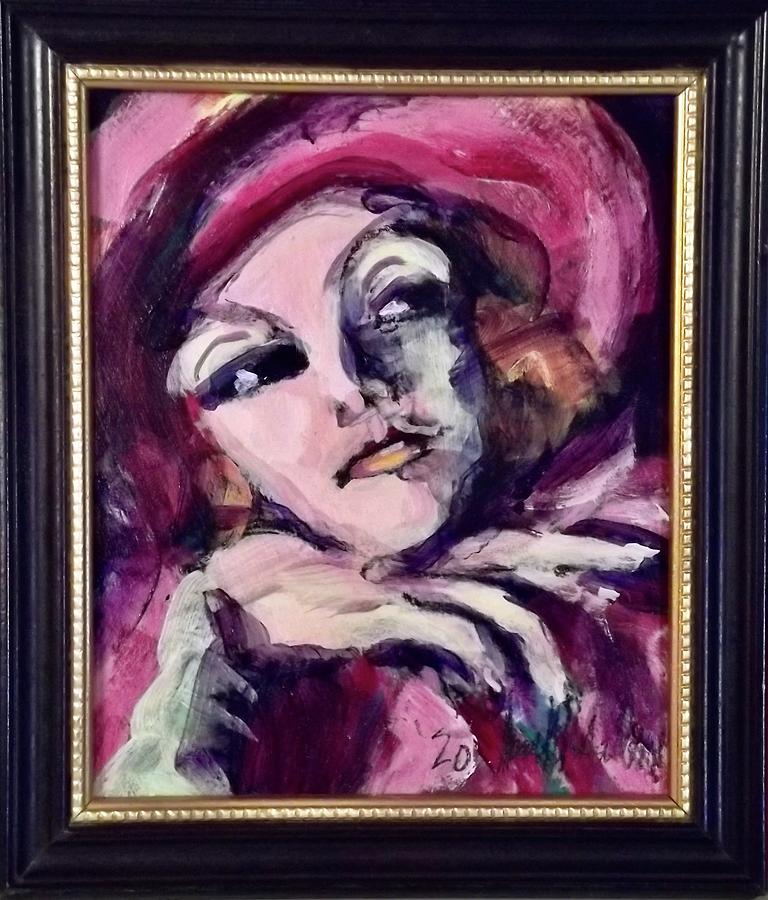 Garbo Painting by Les Leffingwell
