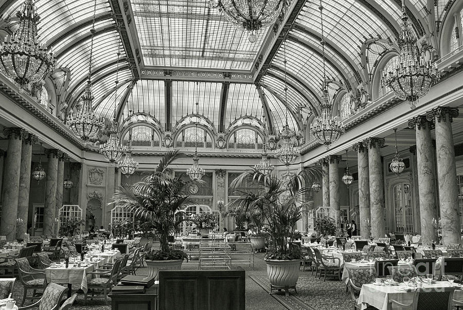 Garden Court in the Palace Hotel San Francisco Photograph by Patricia