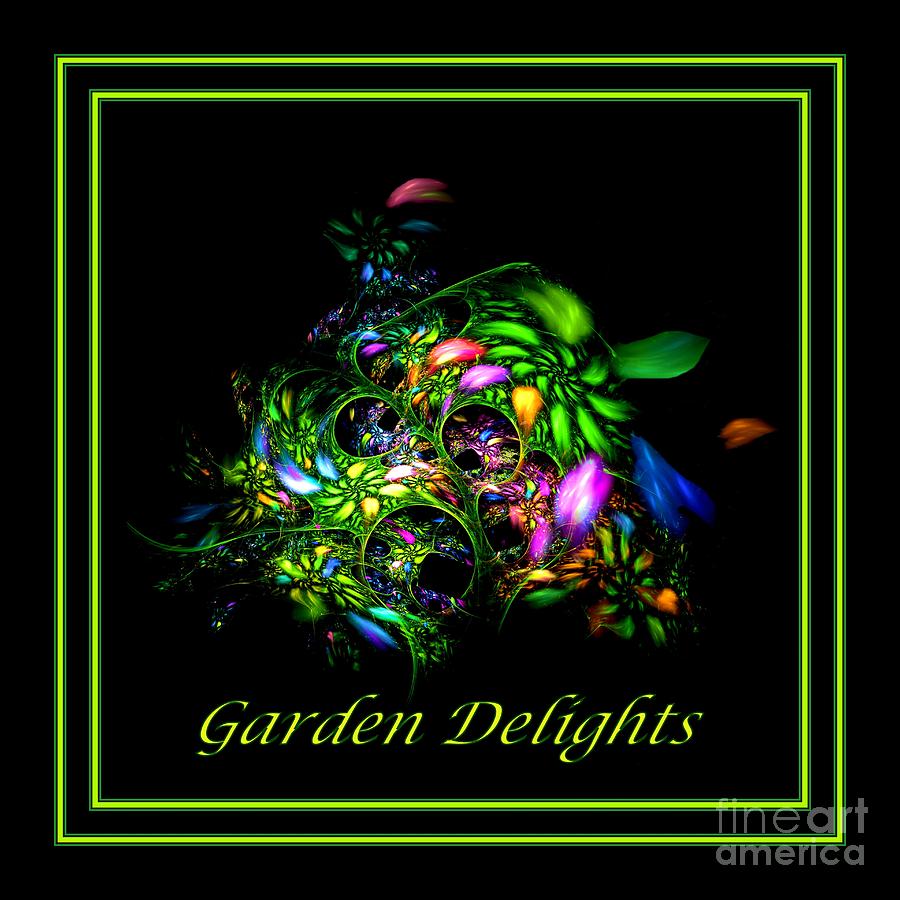 Garden Delights Digital Art