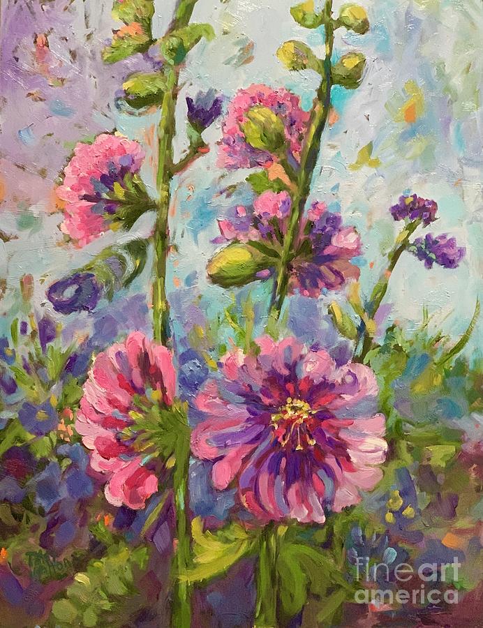 Garden Delights Painting by Patsy Walton