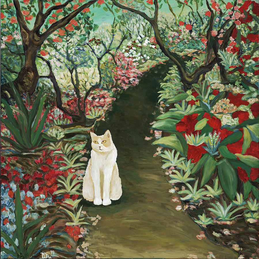 Fantasy Painting - Garden Dream by Deborah Eve ALASTRA