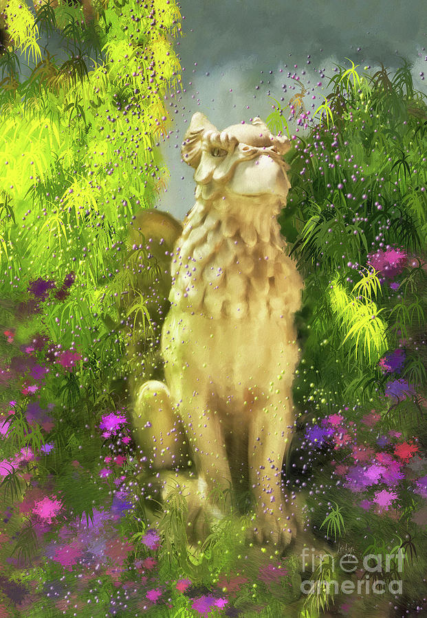 Garden Guardian Digital Art by Lois Bryan