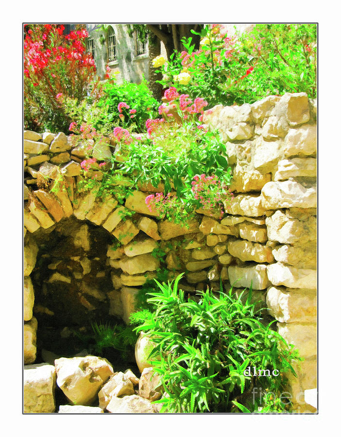 Garden Jerusalem Painting by Donna L Munro