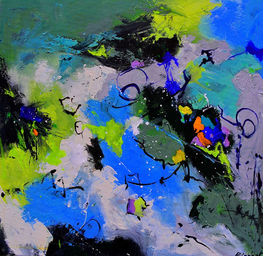 Garden mapping Painting by Pol Ledent