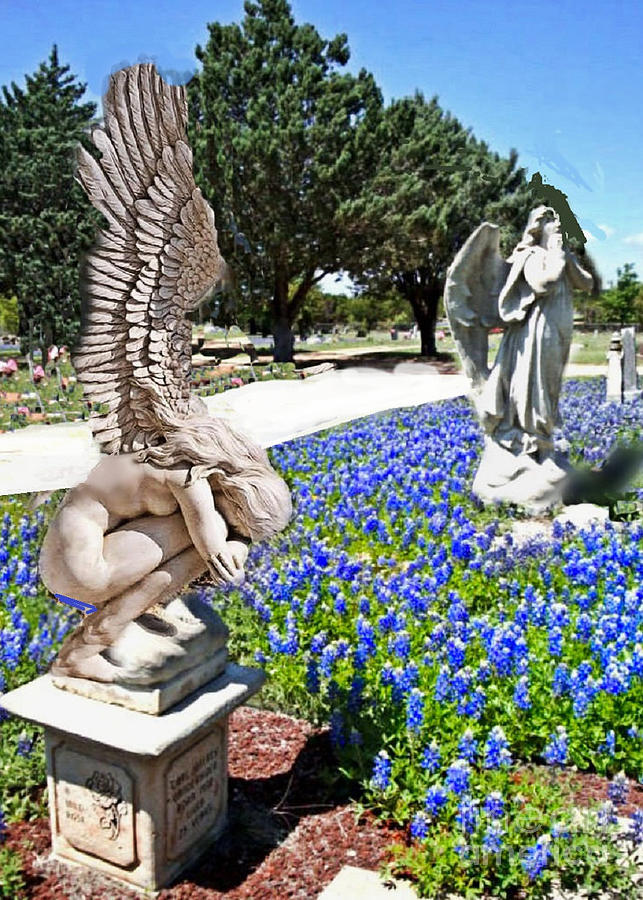 Garden of Angels Digital Art by Janette Boyd